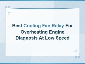 Best Cooling Fan Relay Diagnosis for Engine Overheating at Low Speed